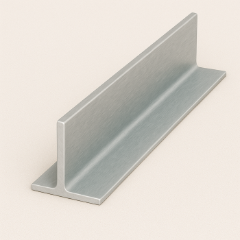 Т-образный профиль нержавеющий 110х110х10 мм AISI 316Ti в наличии в Набережных Челнах