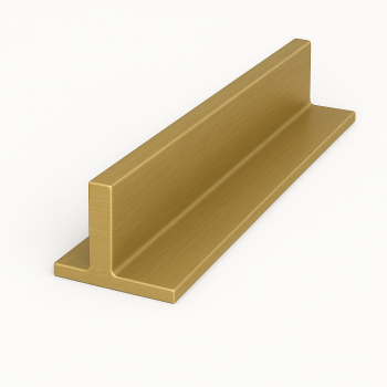 Латунный профиль Т-образный 26 мм Л63 в наличии в Набережных Челнах