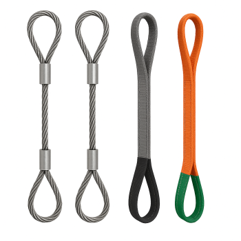 Строп стальной двухветвевой 2 тн 13.5 мм 2СК в наличии в Набережных Челнах