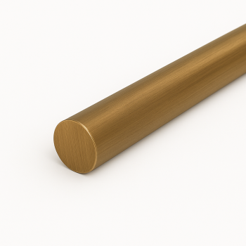 Бронзовый пруток 300х1000 мм БрАЖ9-4 ГОСТ 1628-2019 в наличии в Набережных Челнах