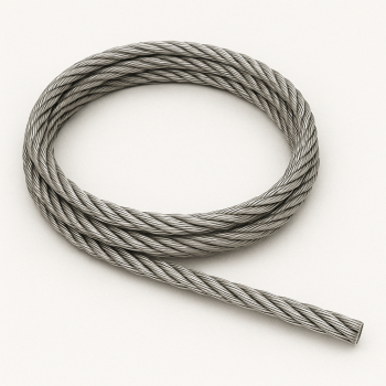 Трос нержавеющий авиационный 1,9 мм ЛК-О 6х7(1+6)+1х7(1+6) ГОСТ 2172-80 в наличии в Набережных Челнах