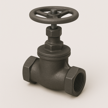 Вентиль чугунный запорный фланцевый ДУ 32 РУ 16 в наличии в Набережных Челнах